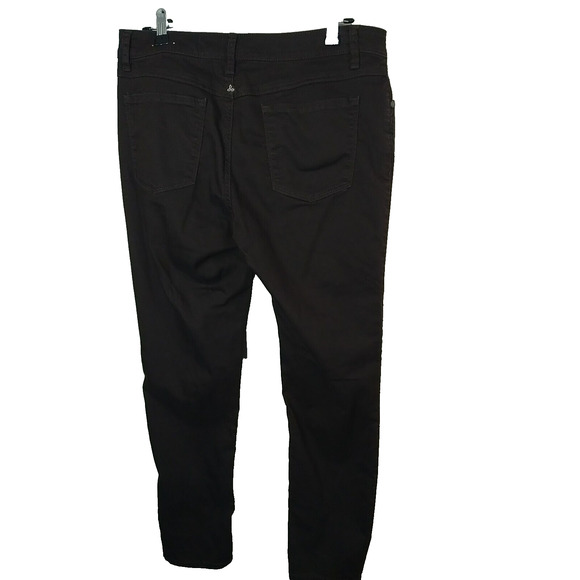 Prana Woman 12/31 Jeans Kayla Short Seam Brown Denim Skinny Jean - Picture 12 of 12